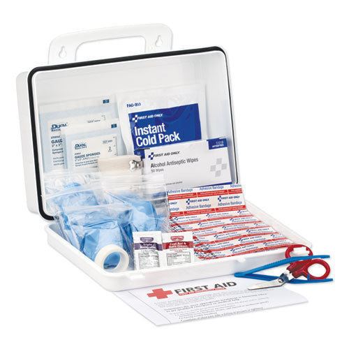 Image of PhysiciansCare® by First Aid Only® 60002-003 Office First Aid Kit, For Up To 25 People, 131 Pieces, Plastic Case