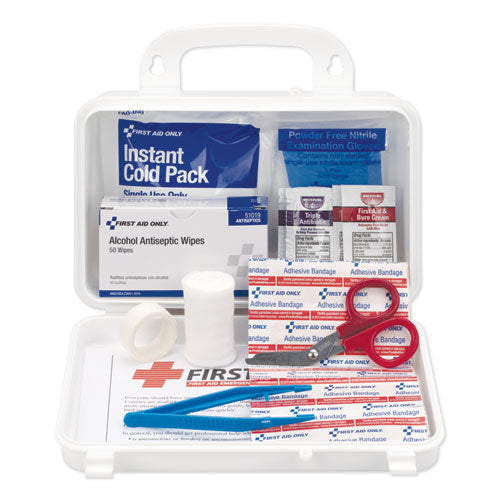 Image of PhysiciansCare® by First Aid Only® 25001-004 First Aid Kit For Use By Up To 25 People, 113 Pieces, Plastic Case