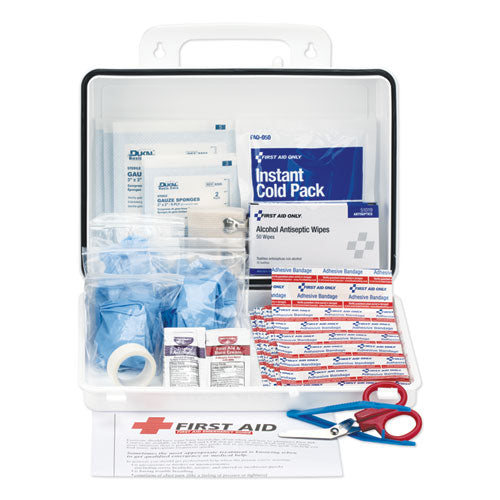 Image of PhysiciansCare® by First Aid Only® 60002-003 Office First Aid Kit, For Up To 25 People, 131 Pieces, Plastic Case