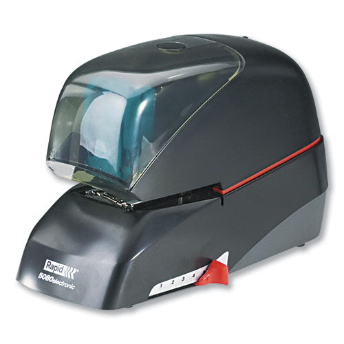Image of Rapid® 90147 5080e Professional Electric Stapler, 90-Sheet Capacity, Black