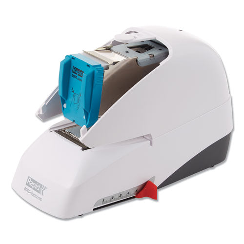 Image of Rapid® 73157 5050e Professional Electric Stapler, 60-Sheet Capacity, White