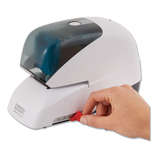 Image of Rapid® 73157 5050e Professional Electric Stapler, 60-Sheet Capacity, White