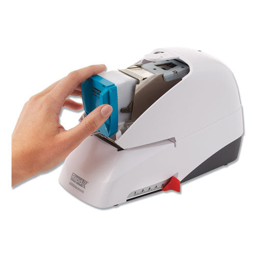 Image of Rapid® 73157 5050e Professional Electric Stapler, 60-Sheet Capacity, White