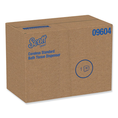 Image of Scott® 09604 Essential Coreless SRB Tissue Dispenser for Business, 11 x 6 x 7.6, Black