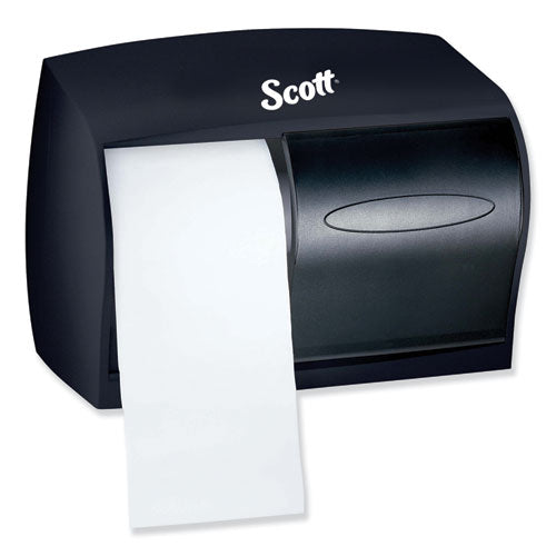 Image of Scott® 09604 Essential Coreless SRB Tissue Dispenser for Business, 11 x 6 x 7.6, Black