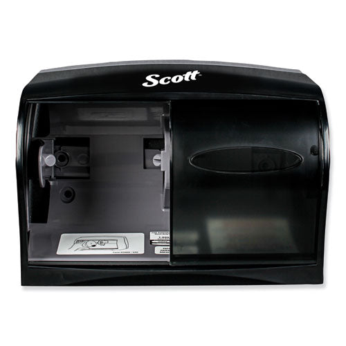 Image of Scott® 09604 Essential Coreless SRB Tissue Dispenser for Business, 11 x 6 x 7.6, Black