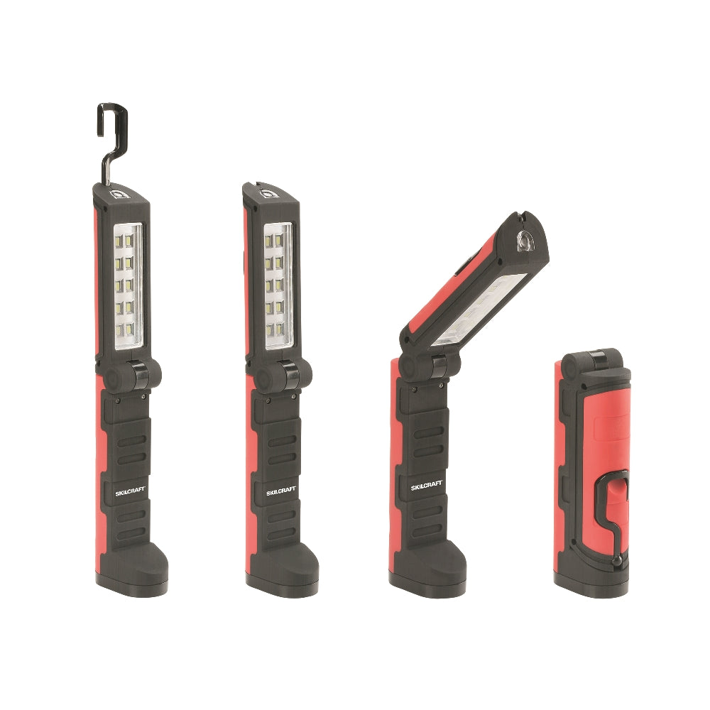Image of SKILCRAFT® LED Folding Work Light, w/Articulating Arm