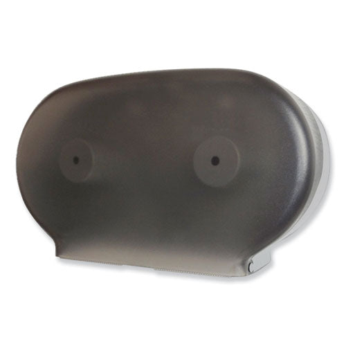Image of GEN PH62410ESD Twin Tissue Dispenser, 19.5 x 5.5 x 11.25, Transparent