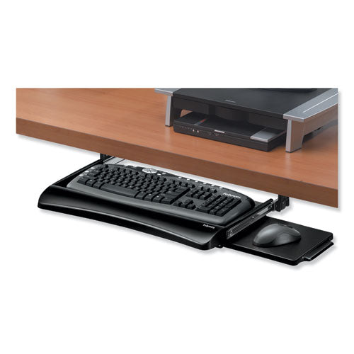 Image of Fellowes® 9140303 Office Suites Underdesk Keyboard Drawer, 20.13w X 7.75d, Black