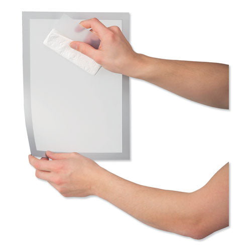 Image of Durable® 400123 Duraframe Sun Sign Holder, 11 X 17, Silver Frame, 2/pack