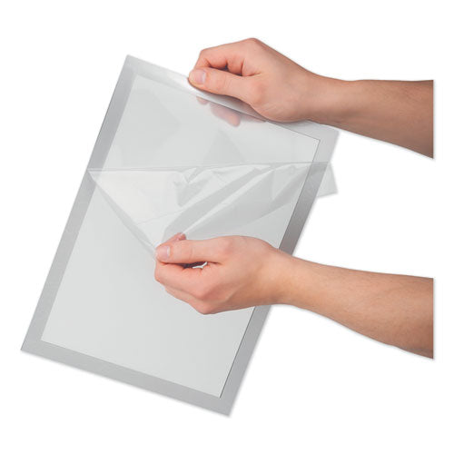 Image of Durable® 400123 Duraframe Sun Sign Holder, 11 X 17, Silver Frame, 2/pack