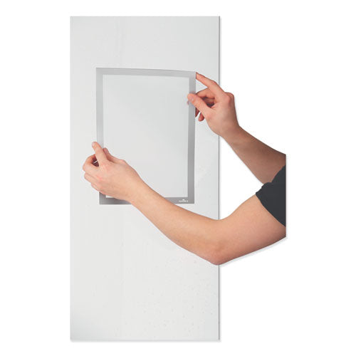 Image of Durable® 400123 Duraframe Sun Sign Holder, 11 X 17, Silver Frame, 2/pack
