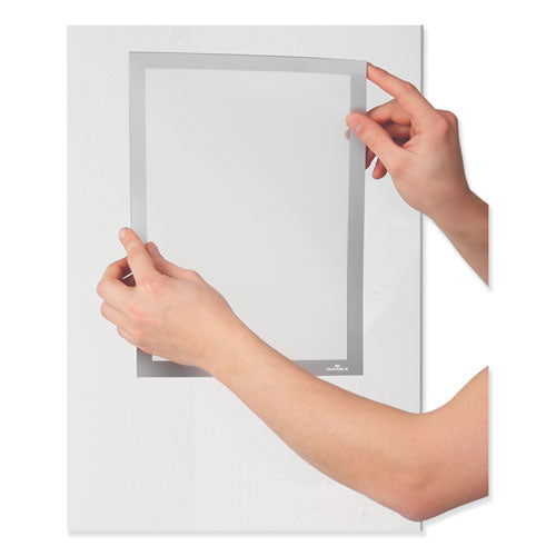 Image of Durable® 400123 Duraframe Sun Sign Holder, 11 X 17, Silver Frame, 2/pack