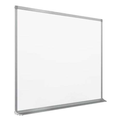 Image of Quartet® PPA408 Porcelain Magnetic Whiteboard, 96" x 48", White Surface, Satin Aluminum Frame