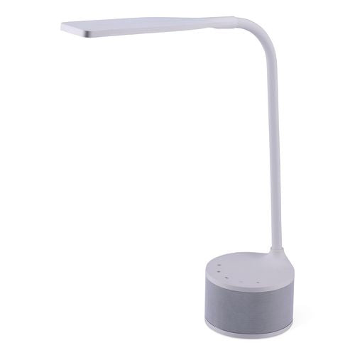 Image of Bostitch® VLED1817-BOS LED Bluetooth Speaker Lamp with USB, 2 Prong, 4.33w x 14.57h, White