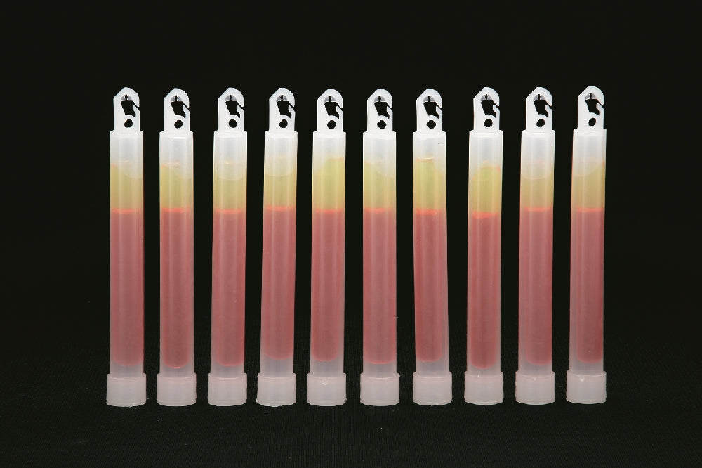 Chemlight Lightstick, 30 Minute, 6", Red