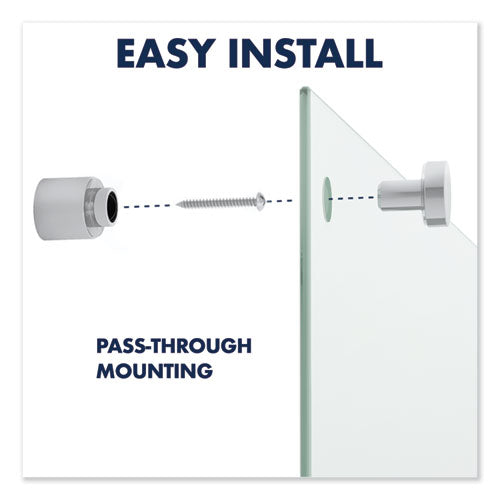 Image of Quartet® G7248W-A Infinity Magnetic Glass Marker Board, 72" x 48", White Surface