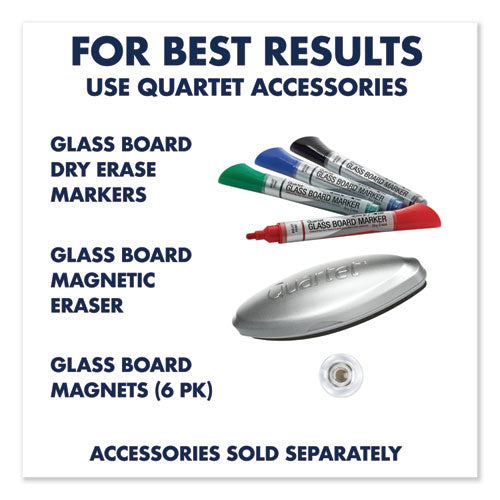 Image of Quartet® G9648F Infinity Glass Marker Board, 96" x 48", Frost Surface