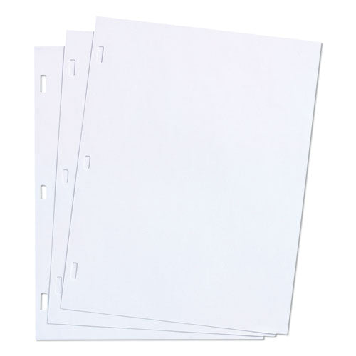 Image of Wilson Jones® W903-10 Ledger Sheets For Corporation And Minute Book, 11 X 8.5, White, Loose Sheet, 100/box