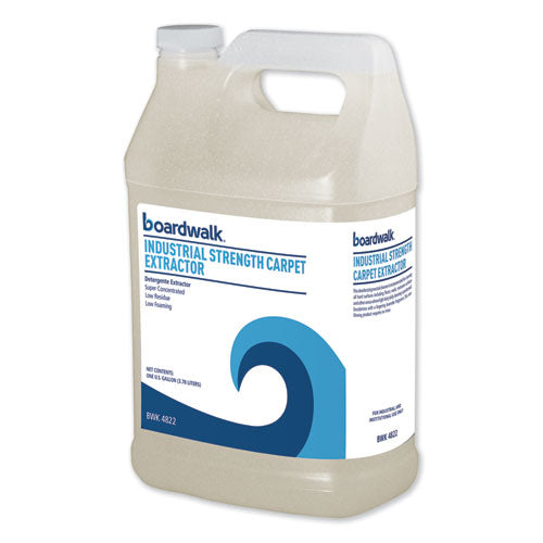 Image of Boardwalk® BWK 4822EA Industrial Strength Carpet Extractor, Clean Scent, 1 Gal Bottle