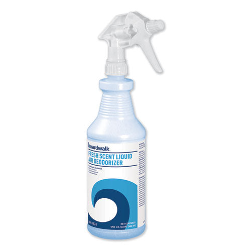 Image of Boardwalk® BWK4824EA Fresh Scent RTU Liquid Air Deodorizer, 32 oz Spray Bottle