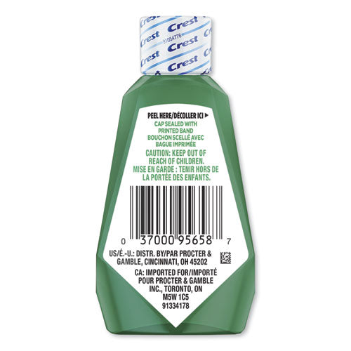 Image of Crest® 97506 Plus Scope Rinse, Classic Mint Flavor, 36 mL Bottle, 180/Carton