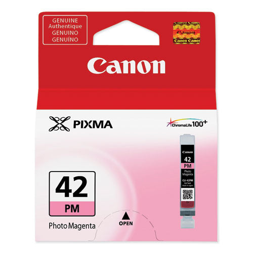 Image of Canon® 6389B002 6389b002 (cli-42) Chromalife100+ Ink, Photo Magenta