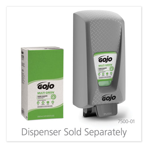 Image of GOJO® 7565-02 MULTI GREEN Hand Cleaner, Refill for GOJO PRO TDX Dispenser, Citrus Scent, 5,000 mL, 2/Carton