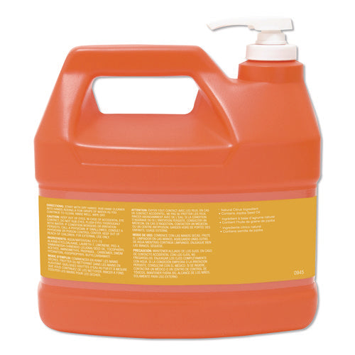 Image of GOJO® 0945-04 NATURAL ORANGE Smooth Hand Cleaner, Citrus Scent, 1 gal, 4/Carton