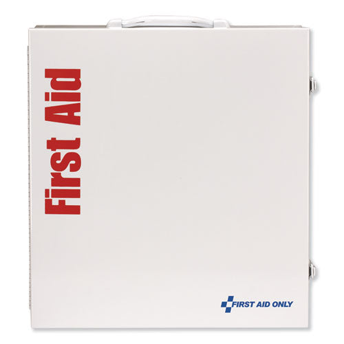 Image of First Aid Only 90575 ANSI 2015 Compliant Industrial First Aid Kit for Up to 100 People, 676 Pieces, Metal Case