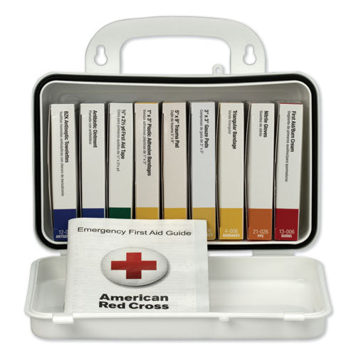 Image of First Aid Only 238-AN Ansi-Compliant First Aid Kit, 64 Pieces, Plastic Case