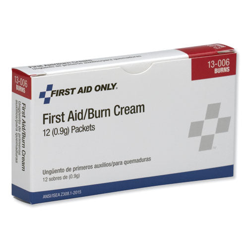 Image of PhysiciansCare® by First Aid Only® 13-006 First Aid Kit Refill Burn Cream Packets, 0.1 G Packet, 12/box