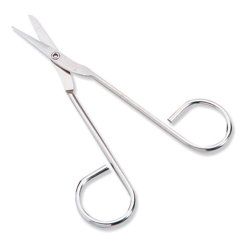 Image of First Aid Only FAE-6004 Scissors, 4.5" Long, Straight Nickel Handle