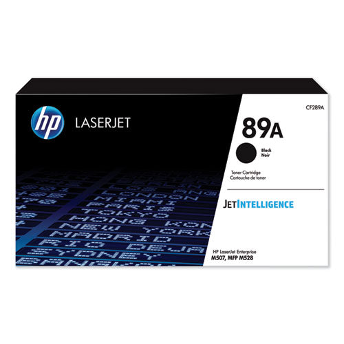 Image of HP CF289A HP 89a, (cf289a) Black Original Laserjet Toner Cartridge