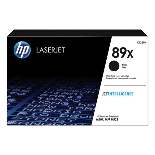 Image of HP CF289X HP 89x, (cf289x) High-Yield Black Original Laserjet Toner Cartridge