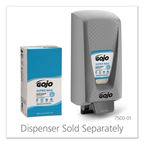 Image of GOJO® 7572-02 SUPRO MAX Heavy Duty Hand Cleaner, Refill for GOJO PRO TDX Dispenser, Floral Scent, 5,000 mL, 2/Carton
