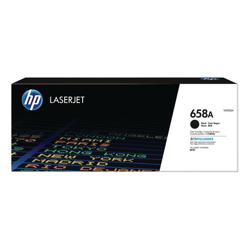 Image of HP W2000A HP 658a, (w2000a) Black Original Laserjet Toner Cartridge