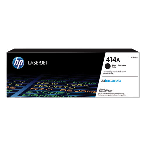 Image of HP W2020A HP 414a, (w2020a) Black Original Laserjet Toner Cartridge