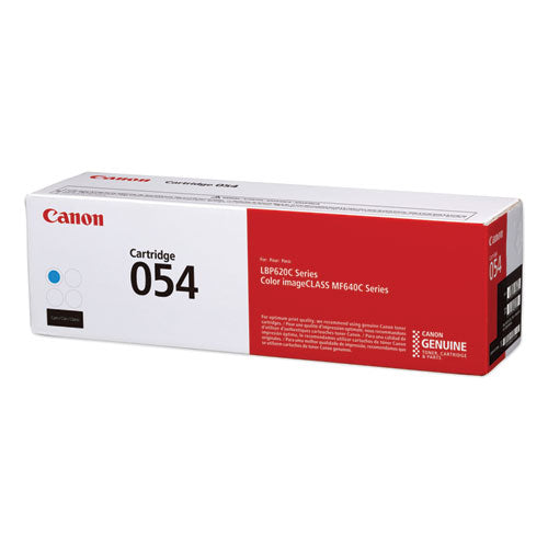 Image of Canon® 3023C001 3023c001 (054) Toner, 1,200 Page-Yield, Cyan