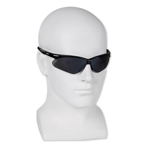 Image of KleenGuard KCC 25688 V30 Nemesis Safety Glasses, Black Half Frame, Mirrored Smoke Dual Lens