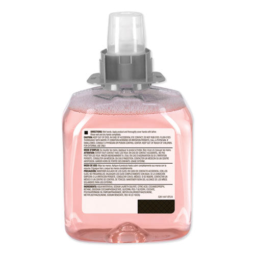 Image of GOJO® 5161-04 Luxury Foam Handwash Refill, For FMX-12 Dispenser, Cranberry Scent, 1,250 mL