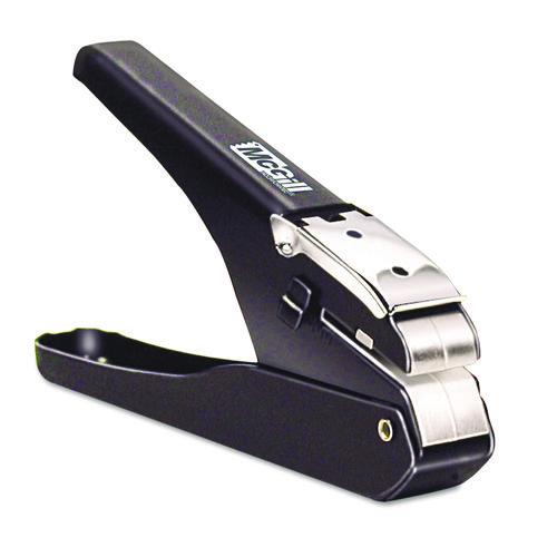 Image of McGill Handheld Badge/slot Punch, 9/16" X 1/8" Horizontal Slot, Black/chrome