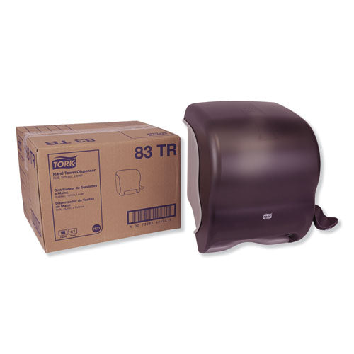 Image of Tork® 83TR Compact Hand Towel Roll Dispenser, 12.49 X 8.6 X 12.82, Smoke