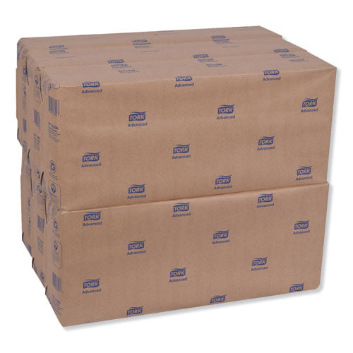 Image of Tork® NP7380A Advanced Dinner Napkin, 3-Ply, 17 x 16.12, 1/8 Fold, White,1,740/Carton