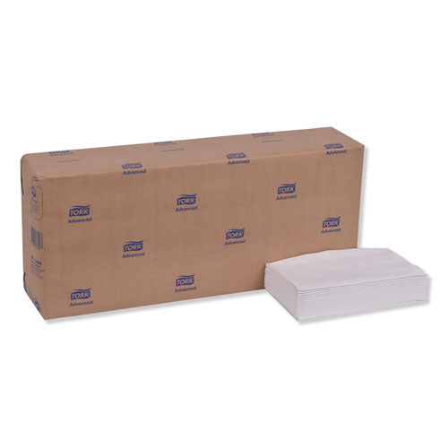 Image of Tork® NP7380A Advanced Dinner Napkin, 3-Ply, 17 x 16.12, 1/8 Fold, White,1,740/Carton