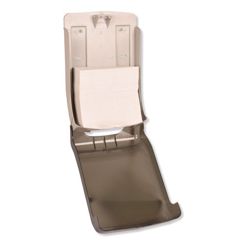 Image of Tork® 73TR Folded Towel Dispenser, 11.75 X 6.25 X 18, Smoke