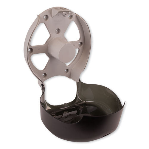 Image of Tork® 66TR Jumbo Bath Tissue Dispenser, 10.63 X 5.75 X 12, Smoke