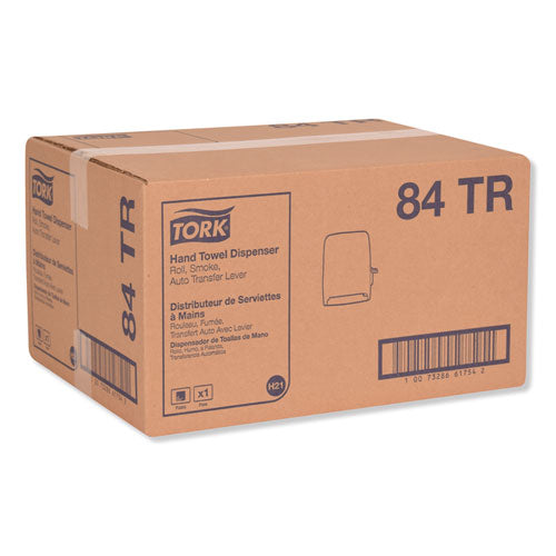 Image of Tork® 84TR Hand Towel Roll Dispenser, 12.94 X 9.25 X 15.5, Smoke