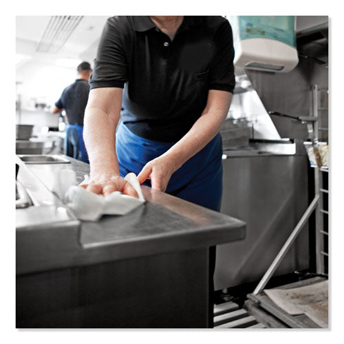 Image of Tork® 192127 Multipurpose Paper Wiper, 9.25 X 16.25, White, 100/box, 8 Boxes/carton