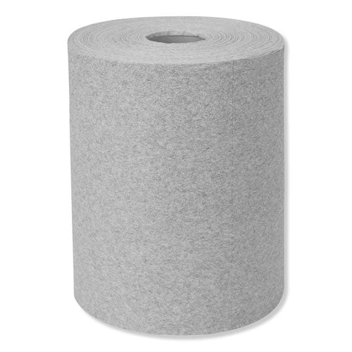 Image of Tork® 520337 Industrial Cleaning Cloths, 1-Ply, 12.6 X 10, Gray, 500 Wipes/roll